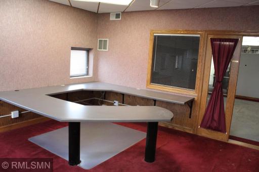 Upstairs Private Office with built-in Desk