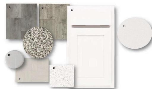 Crisp, clean finishes throughout your home.