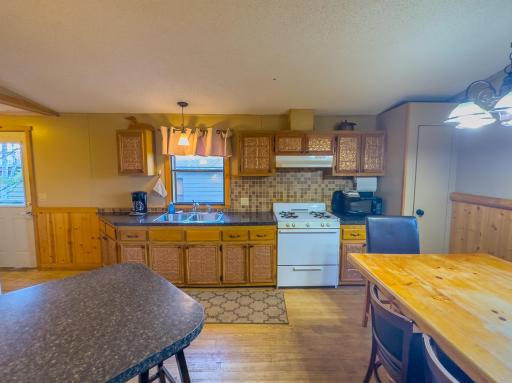 10 Guest Cabins-Kitchenette in one of guest cabins.