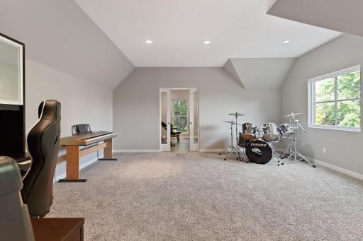 Photo for 1450 W Farm Road, Chaska, MN 55318 - Listing #6113107 Situated over the garage is the bonus room that is a great space for a second office, media room or play room. The space could also be converted into a fifth bedroom. Plumbing is available for a future bathroom.