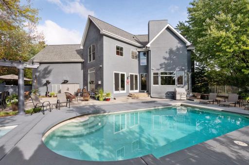 Your private, heated, inground pool is 5-feet deep and includes built-in stools where you can enjoy mid-swim refreshments without having to get out of the water!