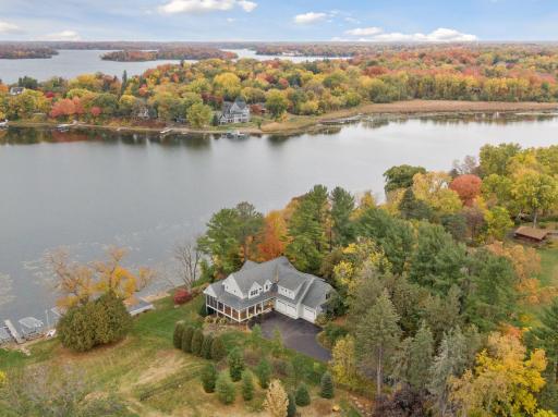 Panoramic views of Lake Virginia, west facing offers fantastic sunsets