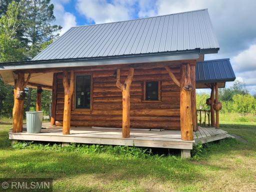 Wraparound covered porch