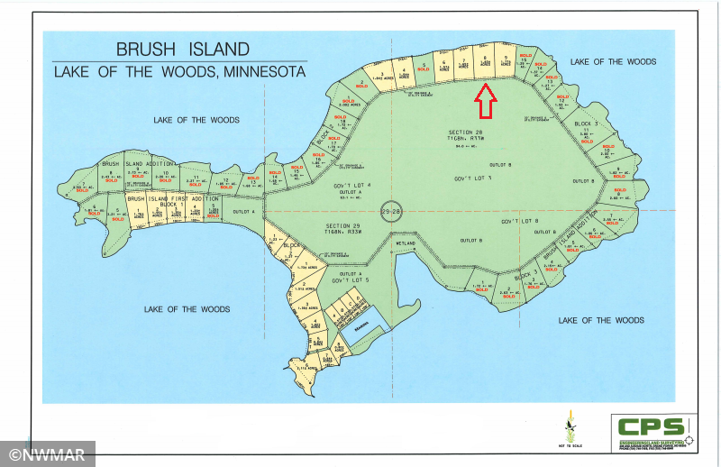 Tract No. Brush Island, Angle Inlet, MN 56711