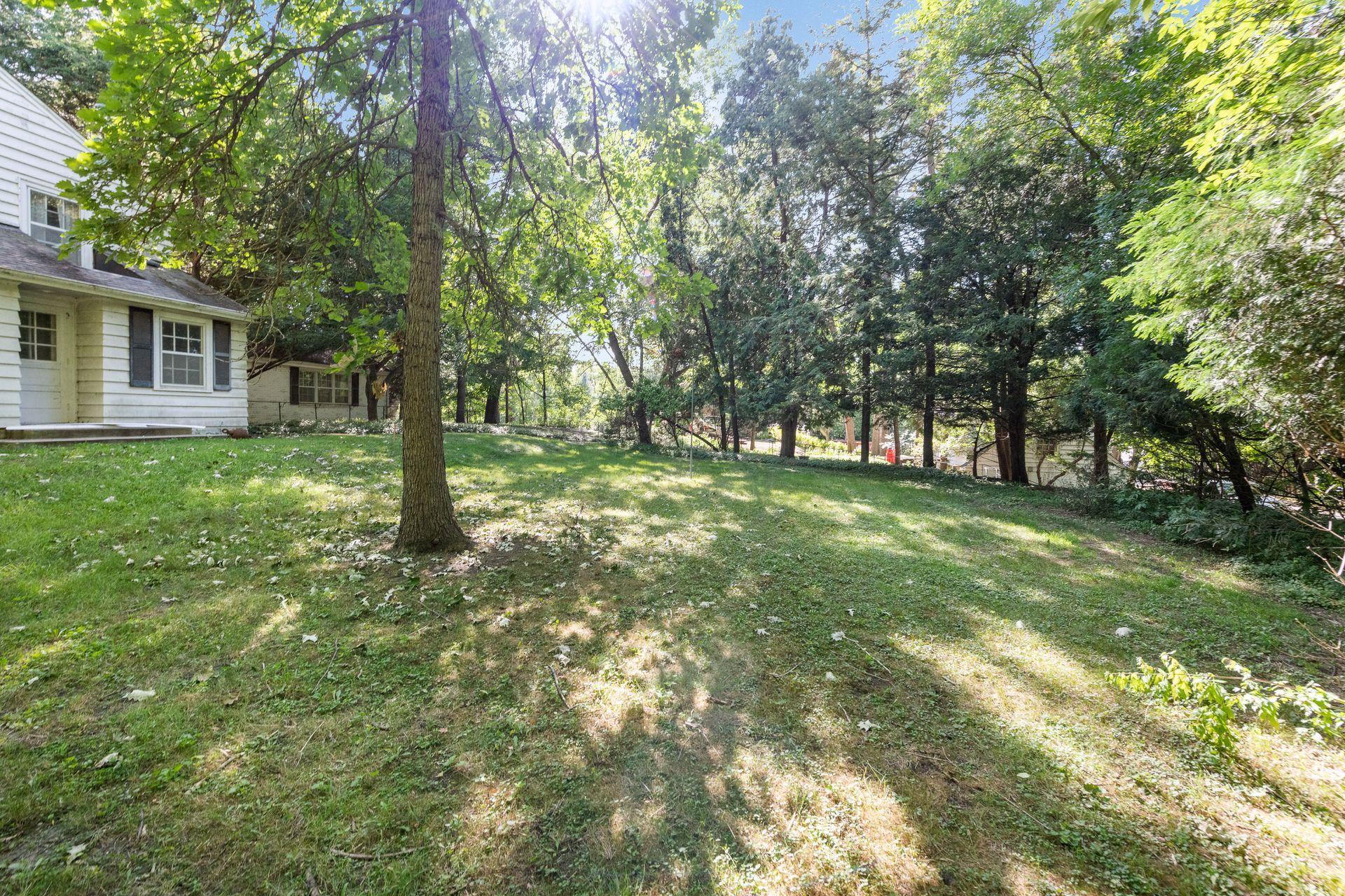 Trees and brush have been removed/cleaned up since these photos