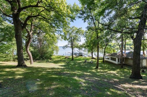 Trees and brush have been removed/cleaned up since these photos