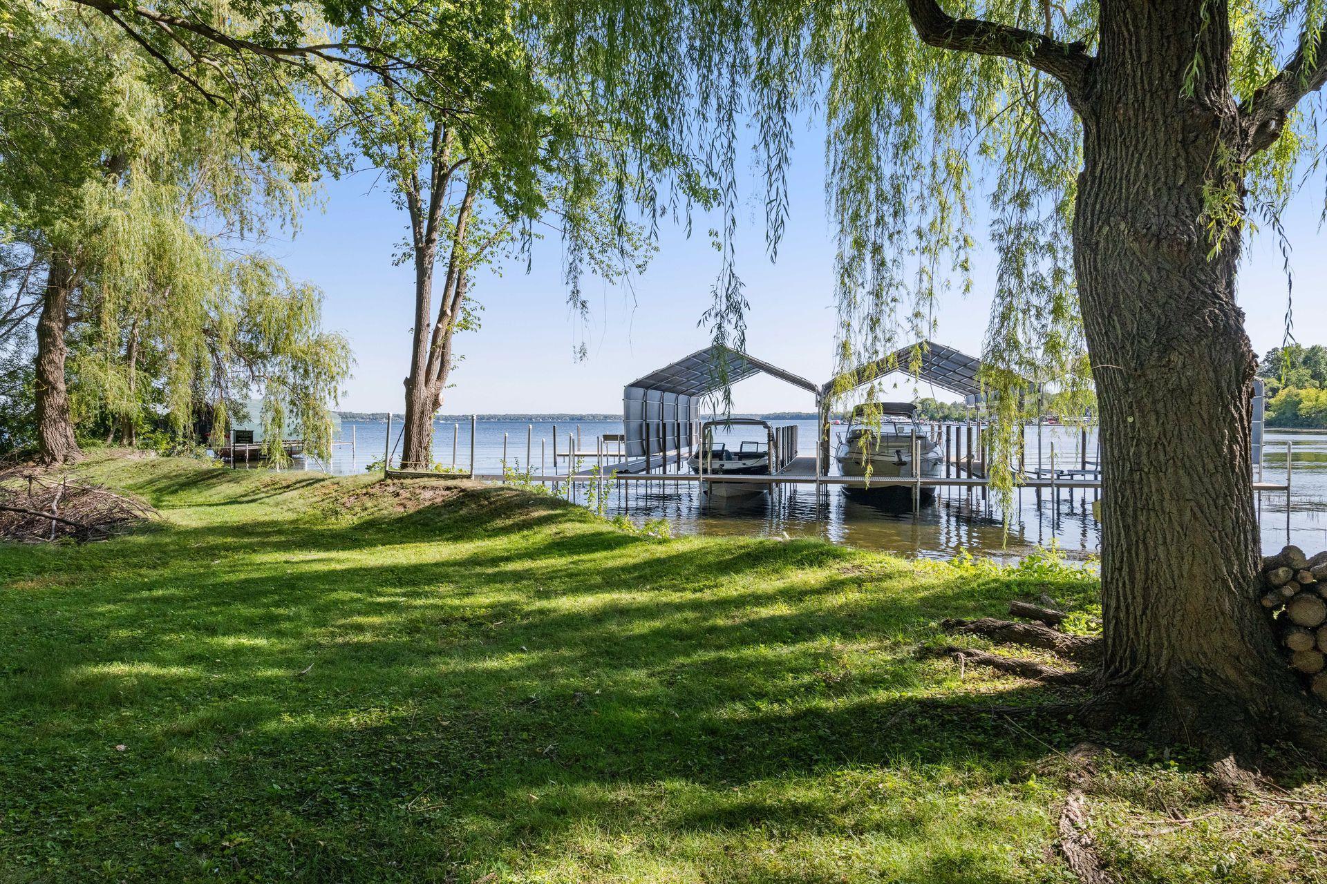 Trees and brush have been removed/cleaned up since these photos