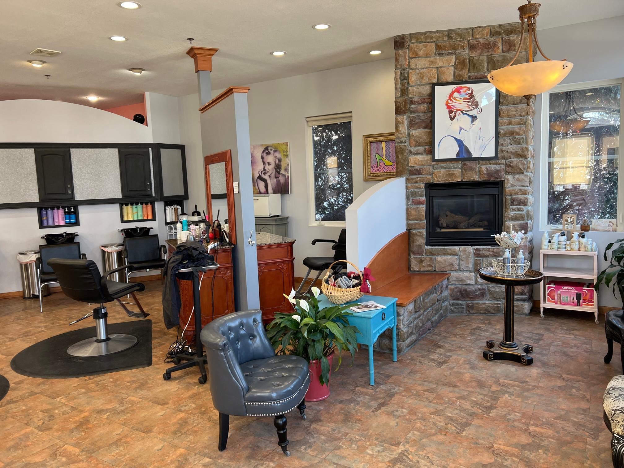 Beehive Salon on Main floor