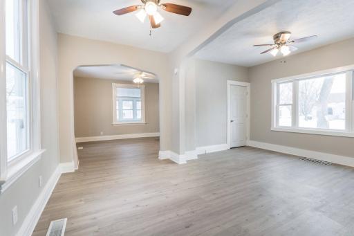 Dining Room Looking toward Living Room
