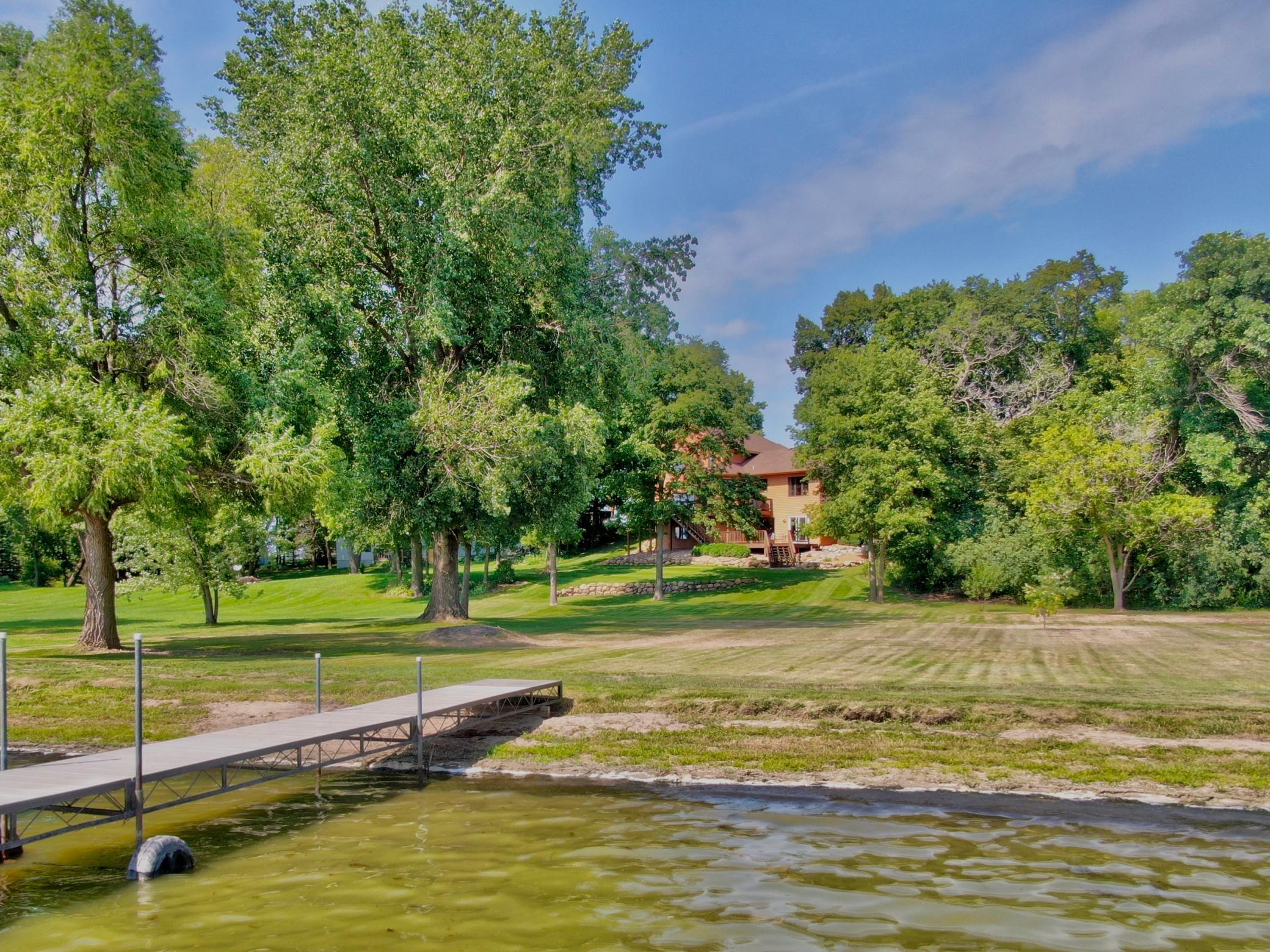 This full Southern exposure is hard to beat while at the lake. Get ready for some fun in the sun at French Lake! It's hard to find a property like this with minimal steps down to the water!
