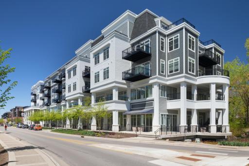 The Landing Residences community is located in the heart of downtown Wayzata
