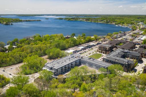 The watery playground of Lake Minnetonka is just down the street