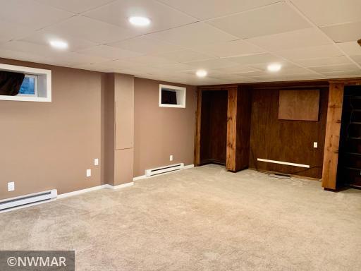 Huge lower level family room