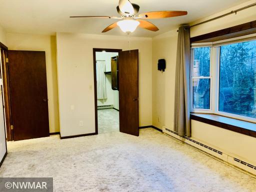 Master with walk in closet & built ins