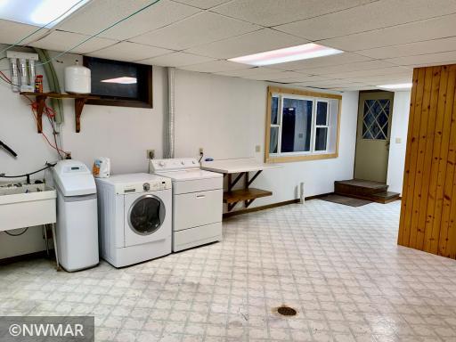 Laundry room/ walk out exit