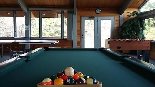 Pool Table, Ping Pong Table and Fooseball Table