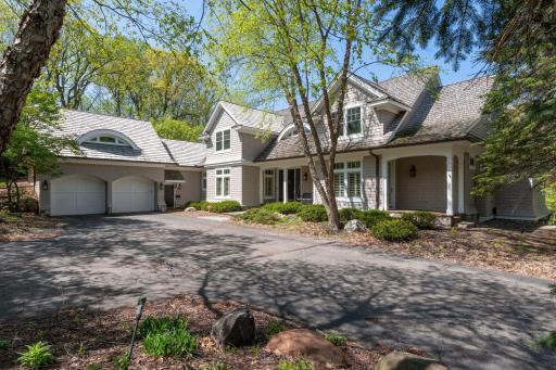 Gorgeous architectural detail and curb appeal.