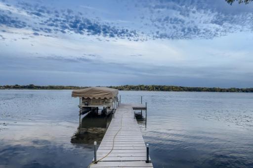 Open water. Quiet boat ride. Coffee on the dock. Can you envision the lifestyle?
