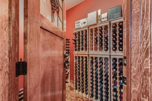 Can you say party time? Check out this perfect storage place for your own personal wine collection? Don't have a collection? Now is the time to start!