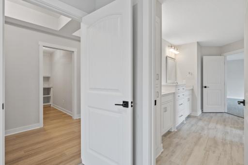 Bedroom 3 + views of Jack + Jill bathroom