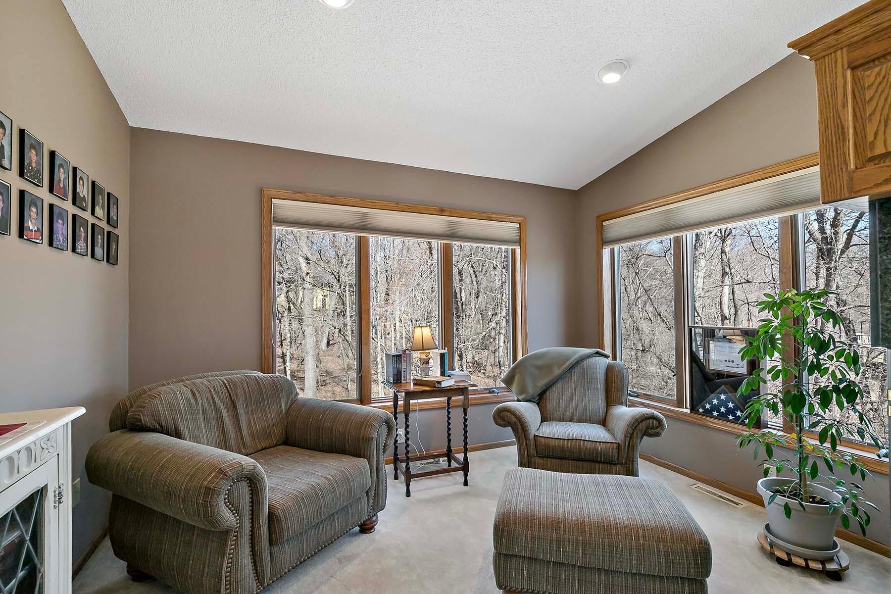 Photo for 19631 Lowell Street NW, Elk River, MN 55330 - Listing #6385299 Bright and sunny sitting room within primary suite