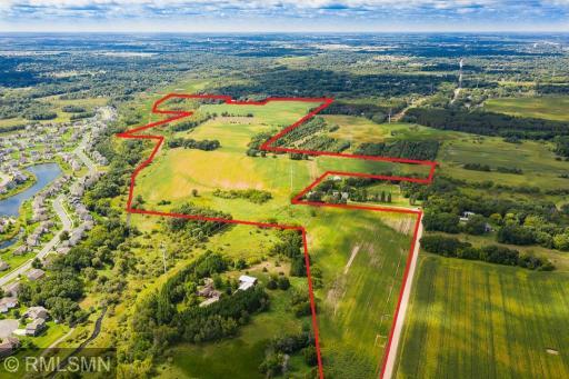 Rough Property Outline Facing West