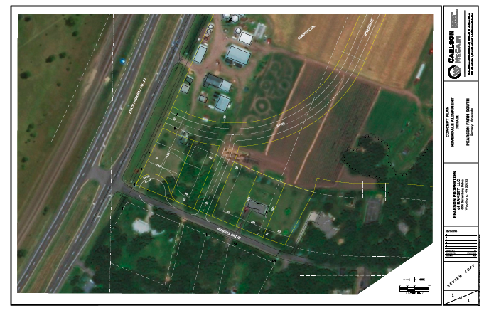 Future Riverdale and Bowers realignment