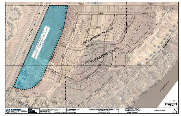 View of Land with 200 plus lot future subdivision