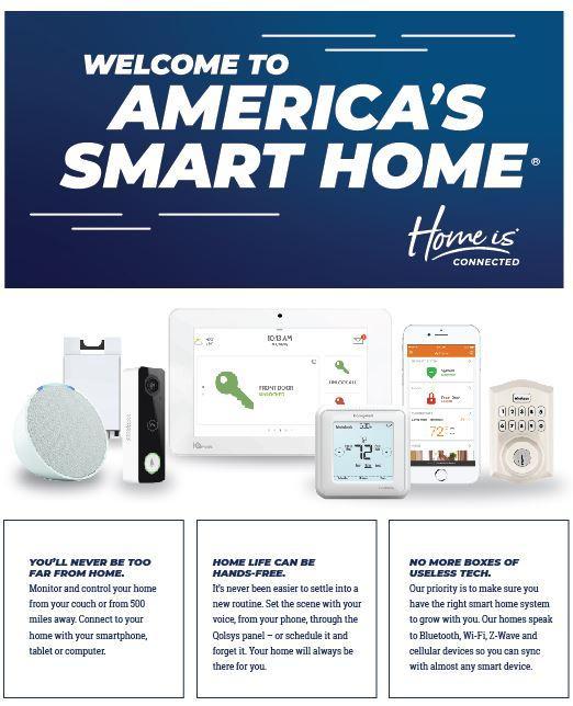 Your new home is connected, as the modern home design meets modern-day technology with a Smart Home package that will enhance the ways you experience your new home!
