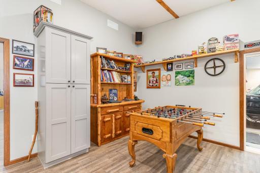 Entertaining space in shop has plenty of room for game night!