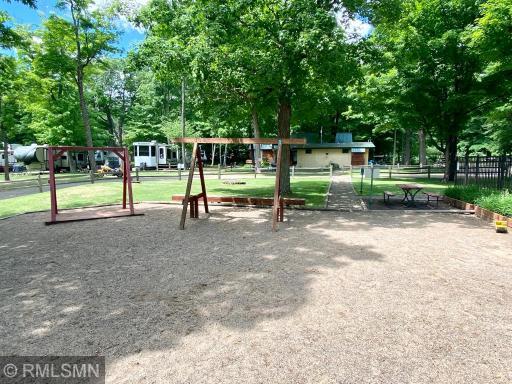 Large play area near the pool - association space