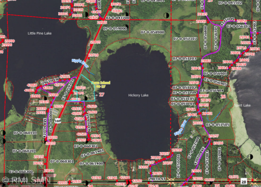 Property Map Hickory Lake Campground
