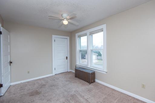 Upper level bedroom with nice-sized closet!