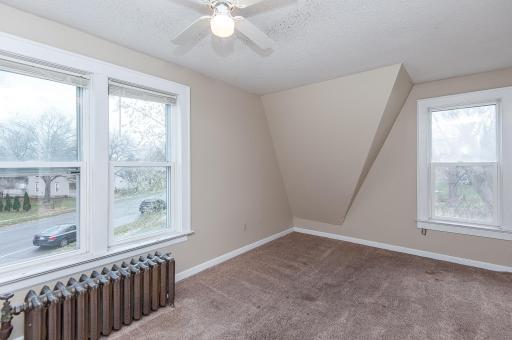 Upper level bedroom with lots of windows!