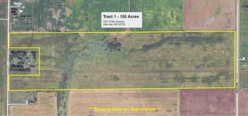 Tract 1: Google Aerial Map from 4-2011.JPG