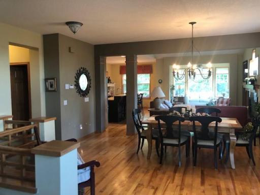 Open floor plan is very spacious.