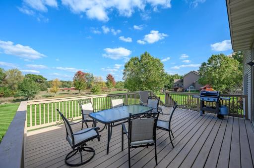 Conveniently located off the kitchen, your expansive deck provides hours of entertainment for family and friends.