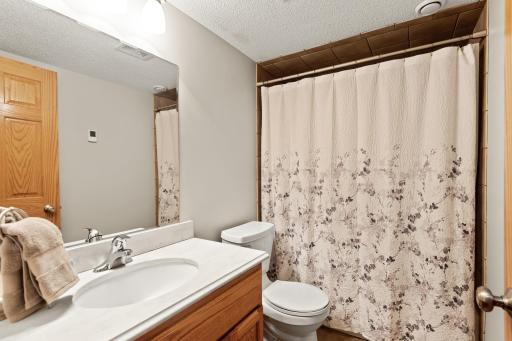 Lower level 3/4 bath can support the multi generational opportunity in the lower level if needed. You'll enjoy the heated floors every morning!