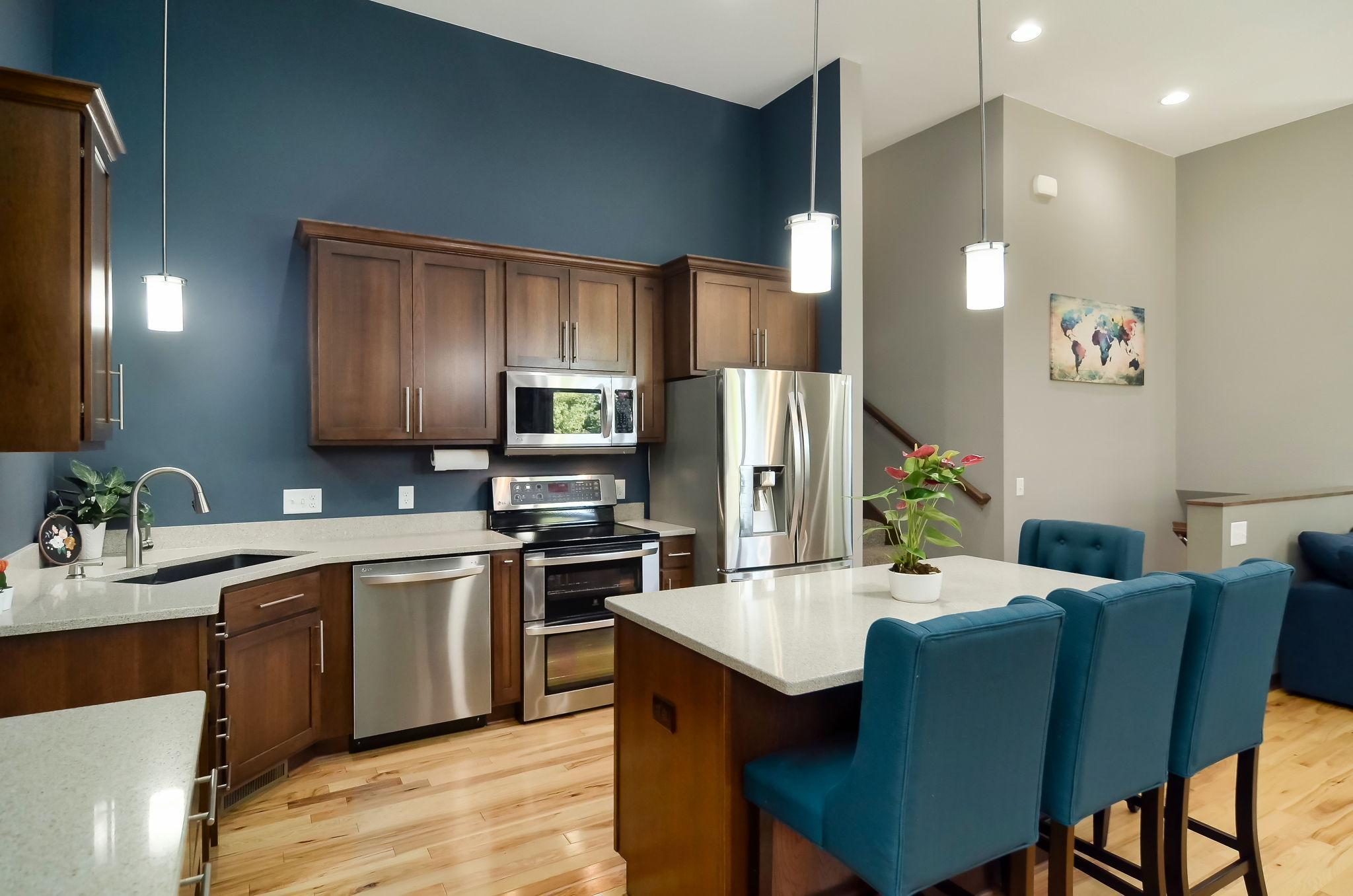 Photo for 2468 Tower Drive, Woodbury, MN 55125 - Listing #6433550 Stainless appliances, flat top electric range.