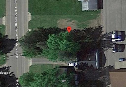 6348 HC Andersen Alle, Askov aerial view