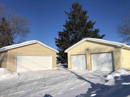 Two Double Garages with Alley Access
