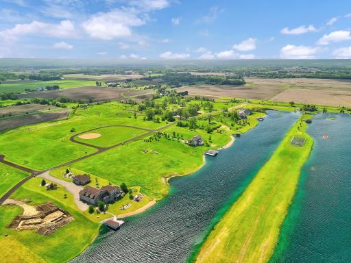 Two man-made lakes for water sports, fishing and swimming!