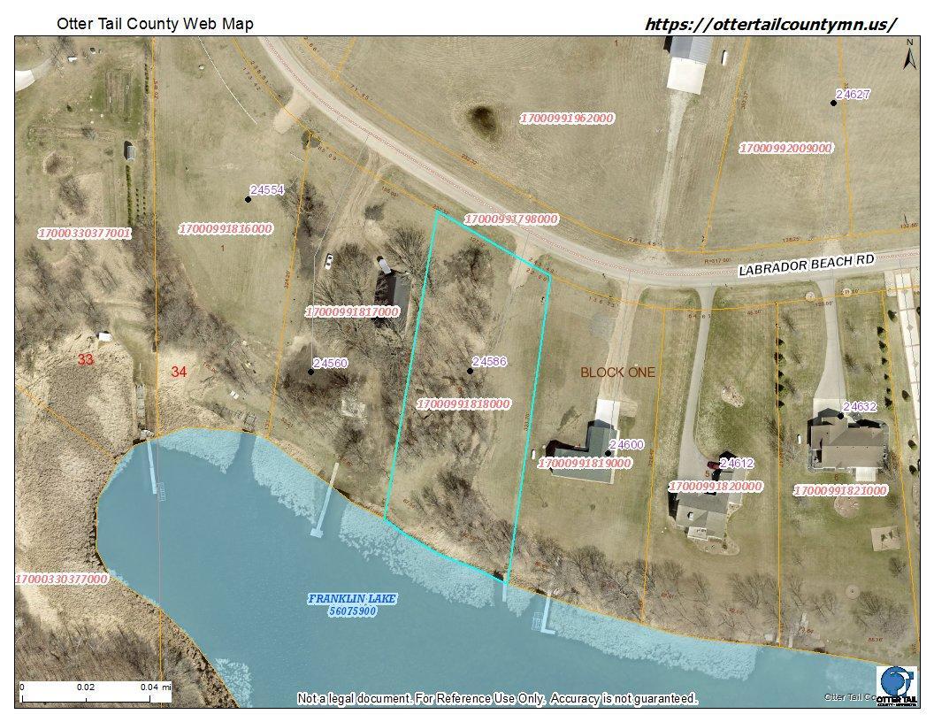 Aerial view from county website