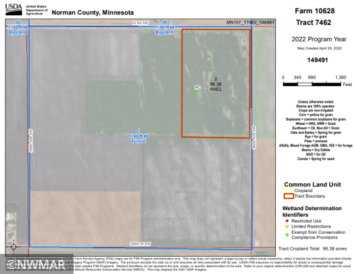 Co Hwy 9 380th Avenue SW, Fisher, MN 56723