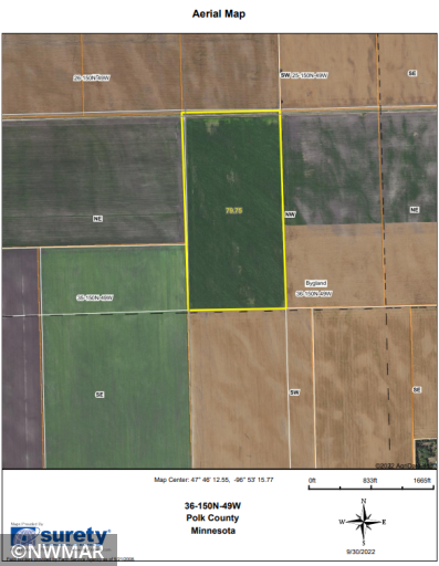 Co Hwy 9 380th Avenue SW, Fisher, MN 56723