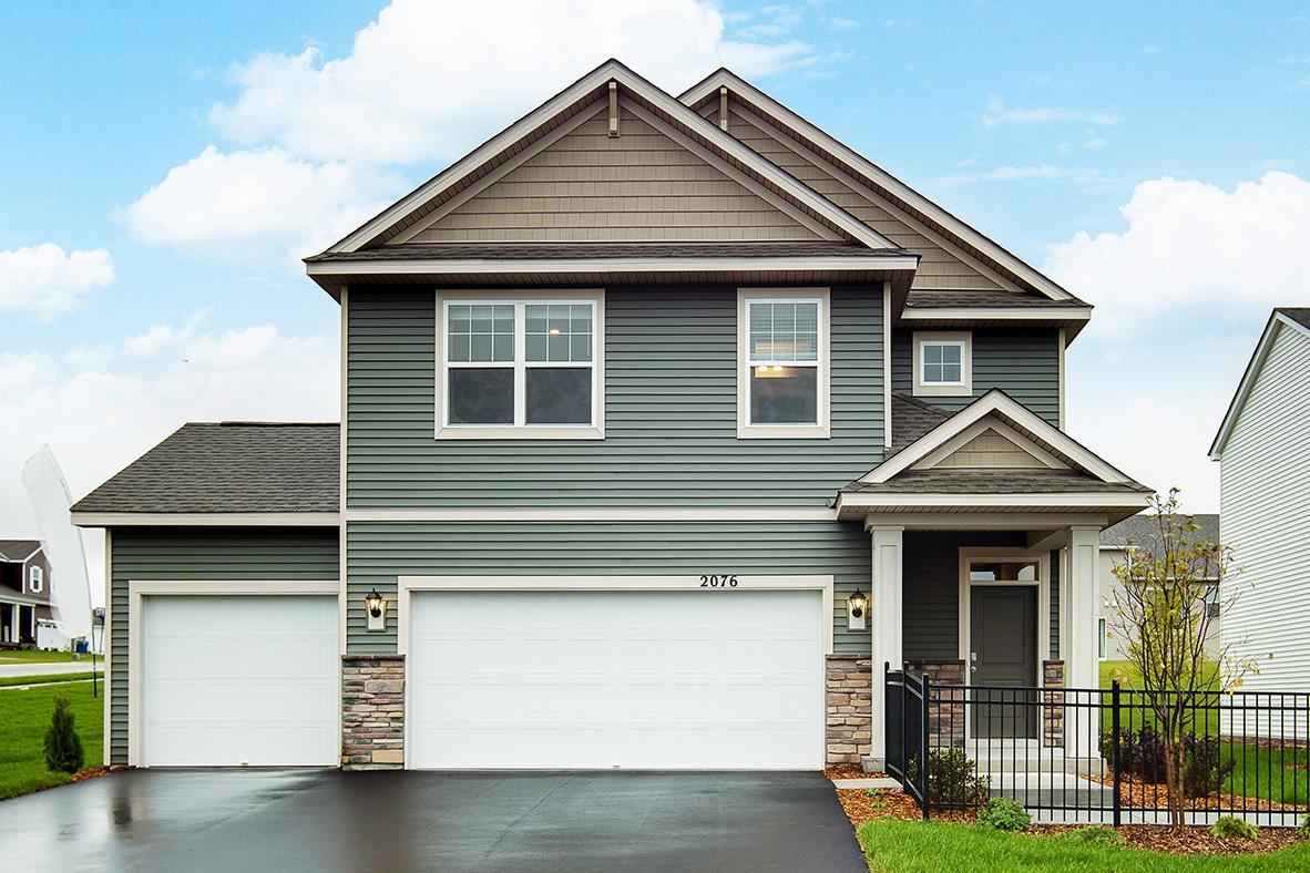 Beautiful Elder MODEL for sale! This has an open concept design and features; 4 bedrooms, 2.5 baths and three car garage. Also includes, blinds, fridge and washer and dryer.