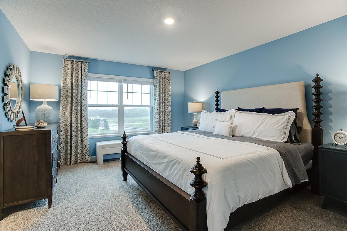 The primary bedroom is a private retreat complete with a private bath and a walk-in closet. It's the perfect setting to start and end each day!
