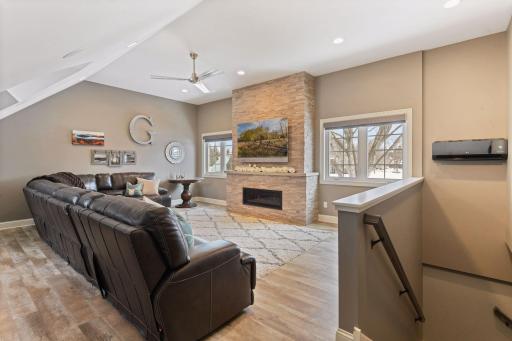 This large bonus room was added in 2016 and is extremely versatile. The current homeowners have used it for holiday mornings, fantasy football drafts, baby showers, family movie nights, a home office...and so much more! It is beloved by all.