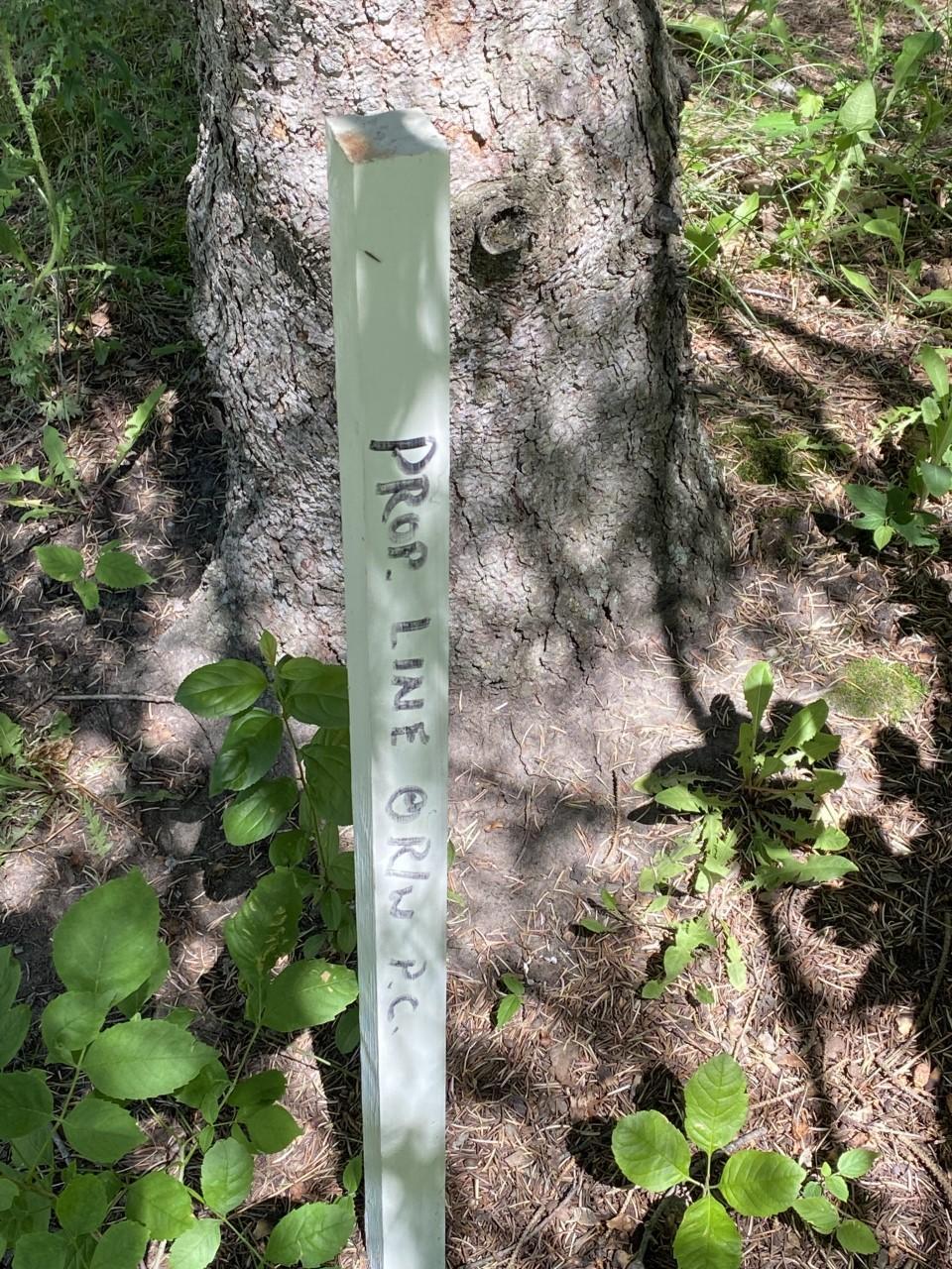 Property stakes