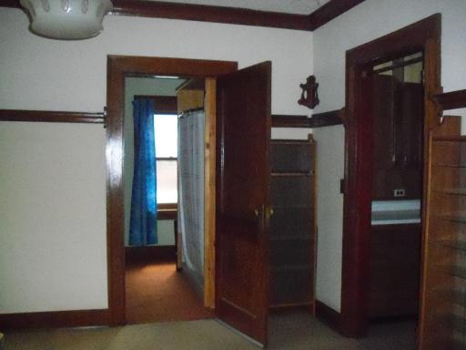 Dining room to main floor bedroom & kitchen areas